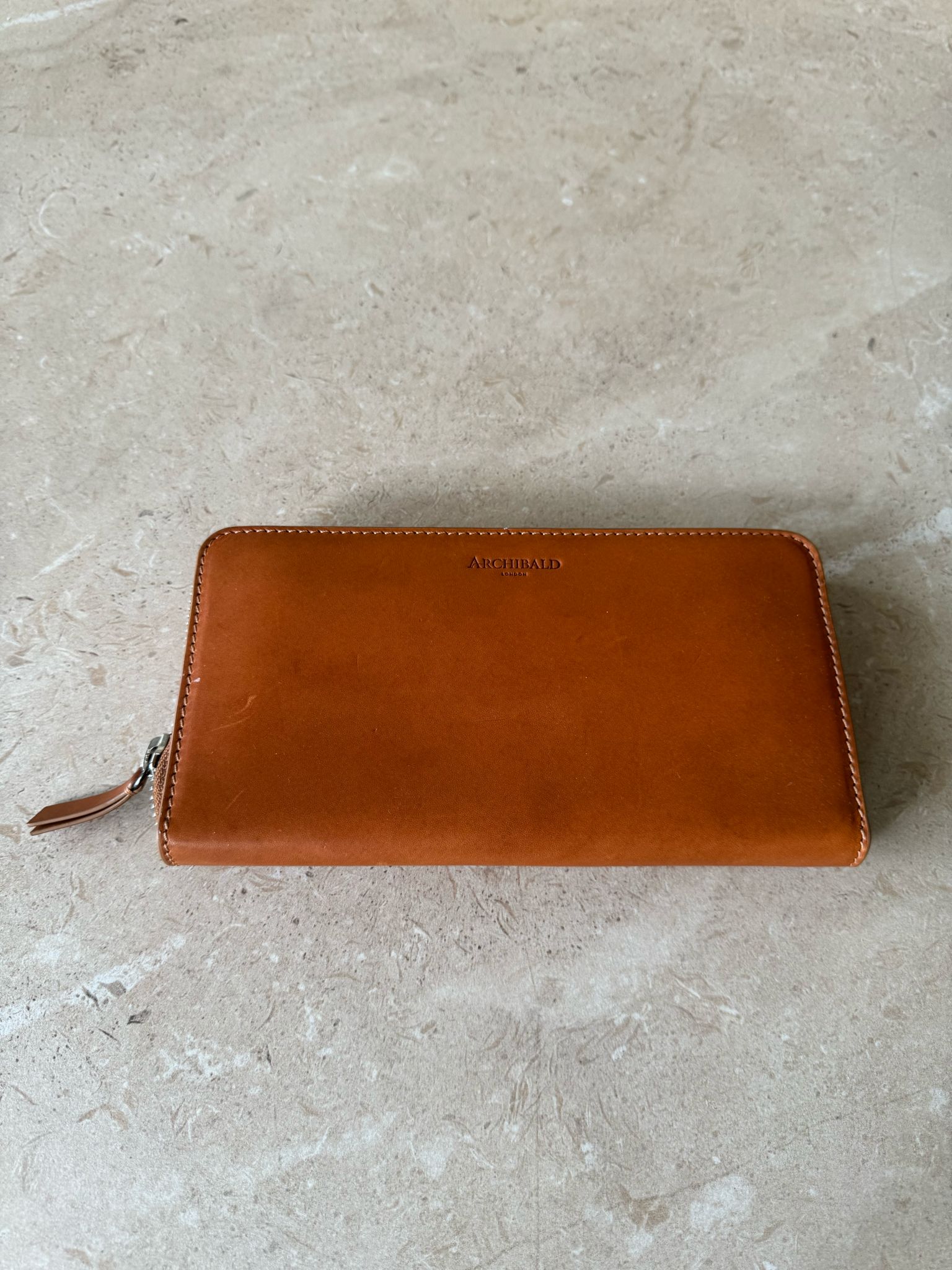 SS - The Women's Vachetta Ziparound Wallet in Tan