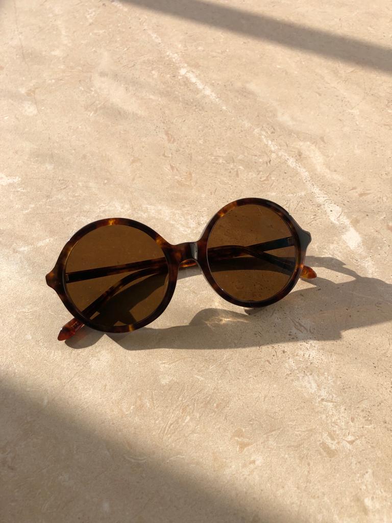 SS - Amelia Women's Acetate Sunglasses in Tortoise w/ Brown Polarized Lenses