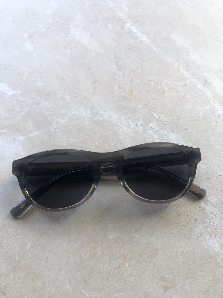 SS - Oscar Sunglasses in Ash Fog w/ Blue-Grey Lenses