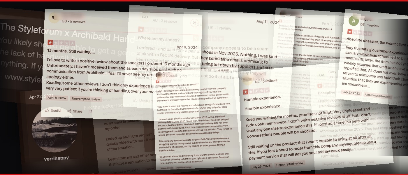 A selection of reviews from 2022–2024
