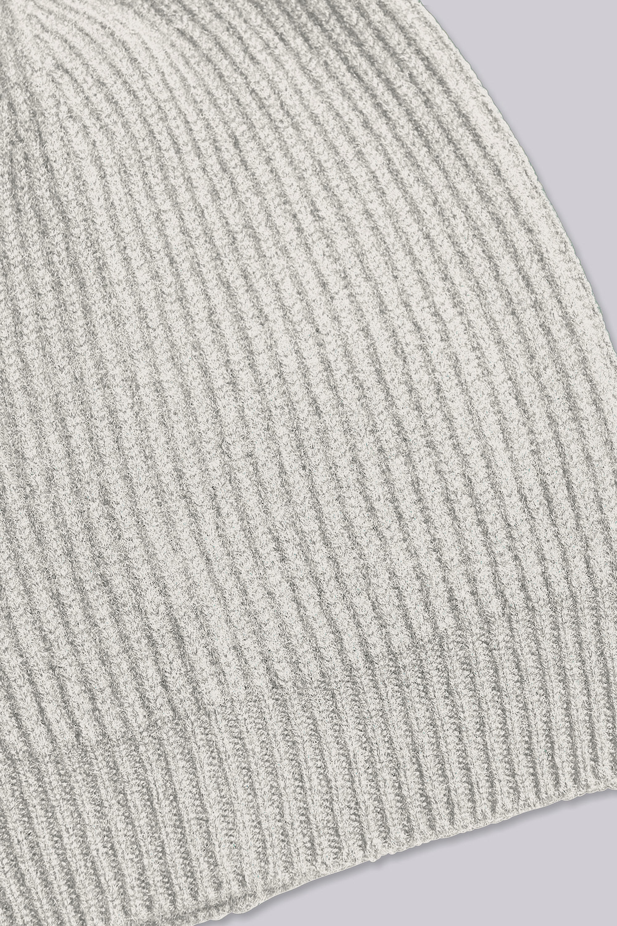 The Cashmere Ribbed Beanie