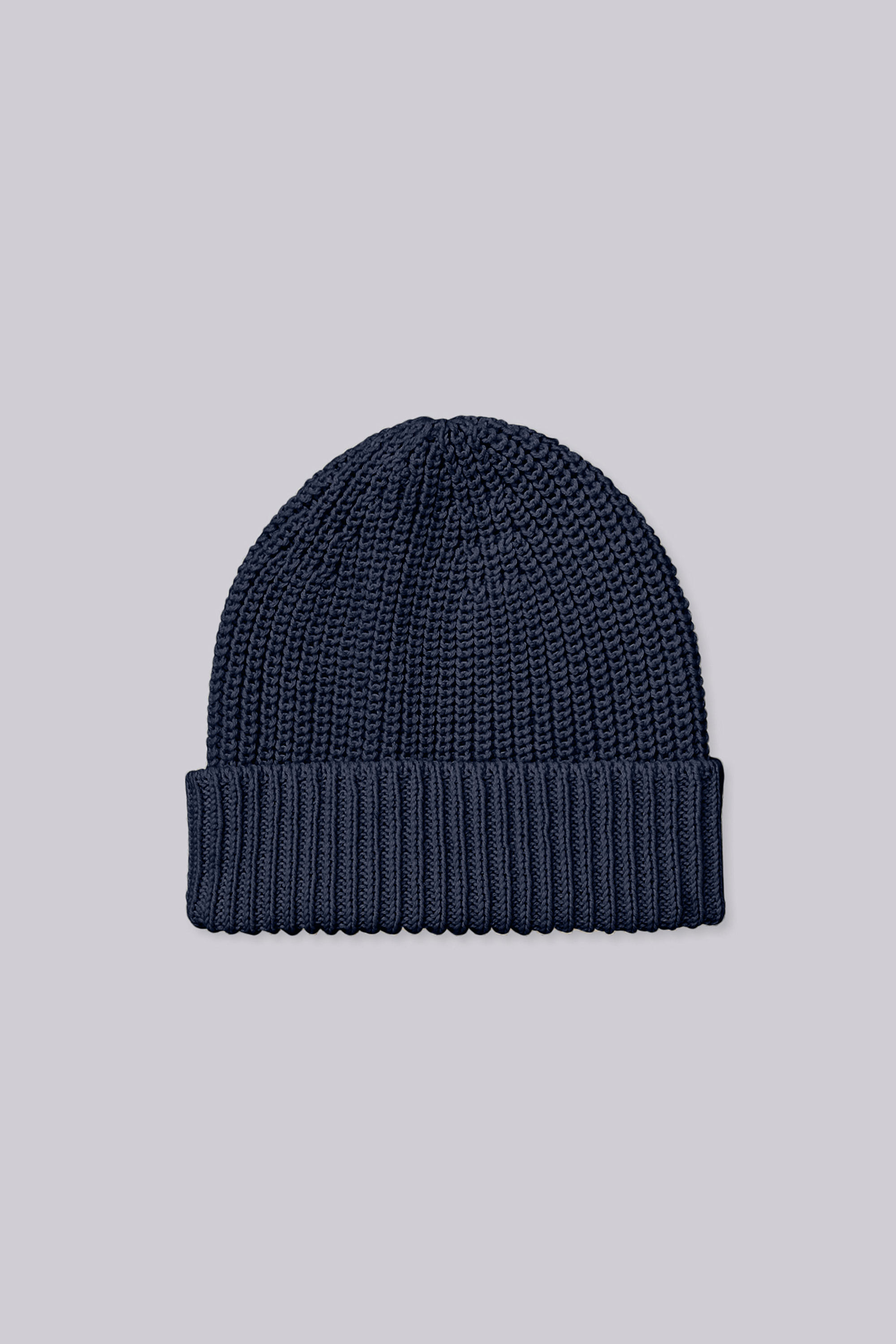 The Cashmere Chunky Ribbed Beanie