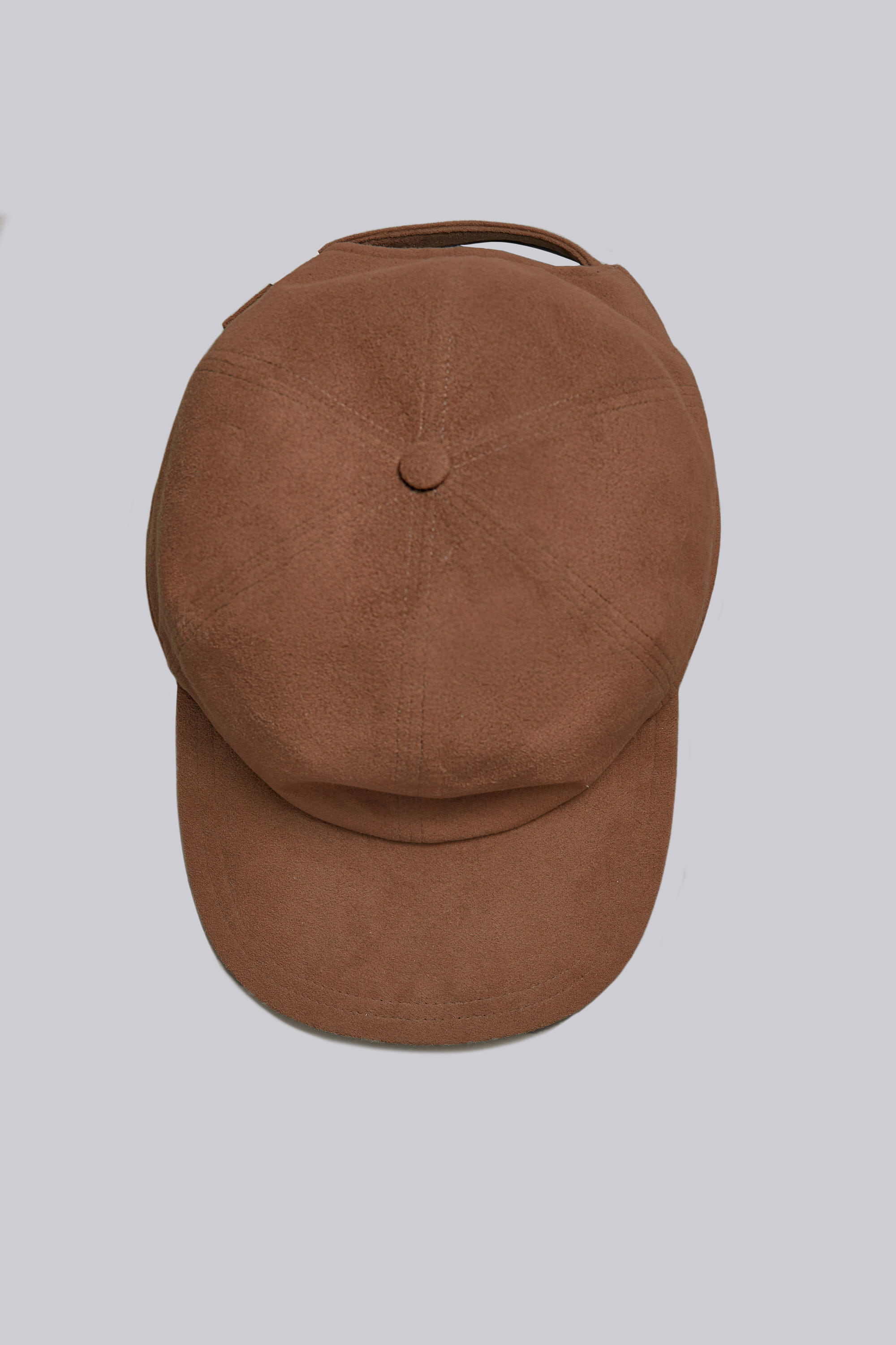 The Classic Baseball Cap in Alcantara with Vicuña and Baby Cashmere Lining