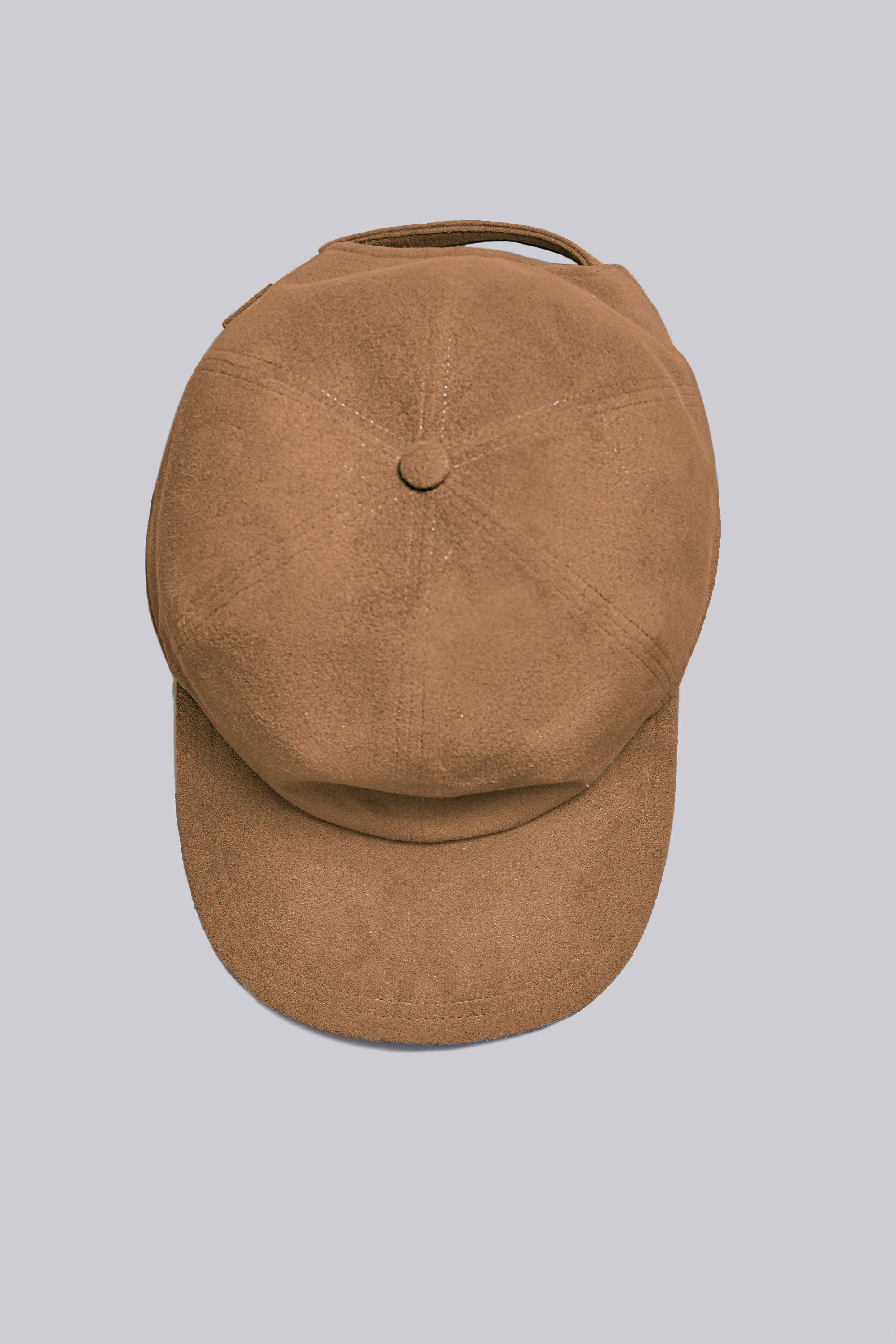 The Classic Alcantara Baseball Cap in Cashmere