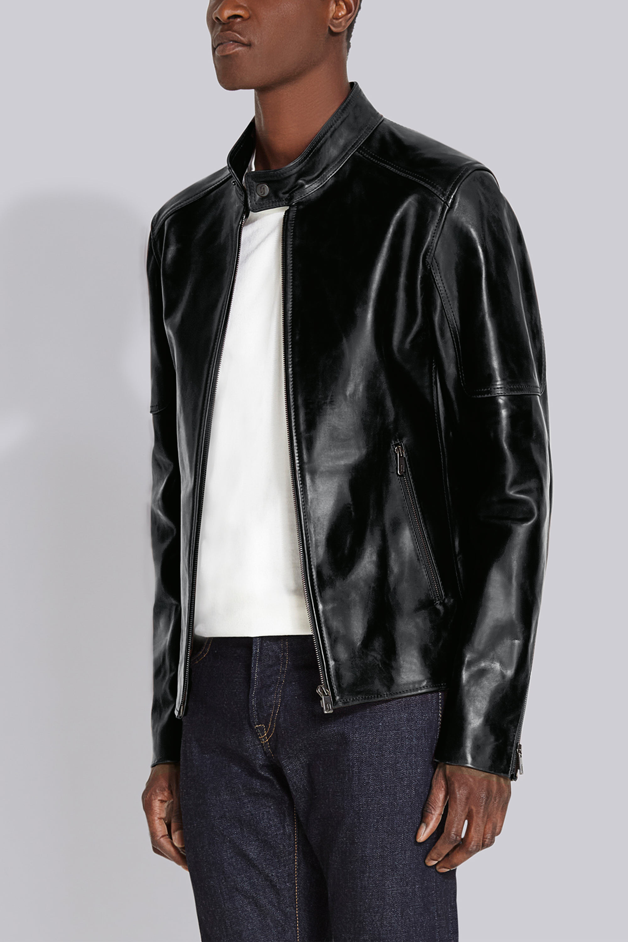 The Café Racer in Horween CXL Number 8 | Handmade in East London
