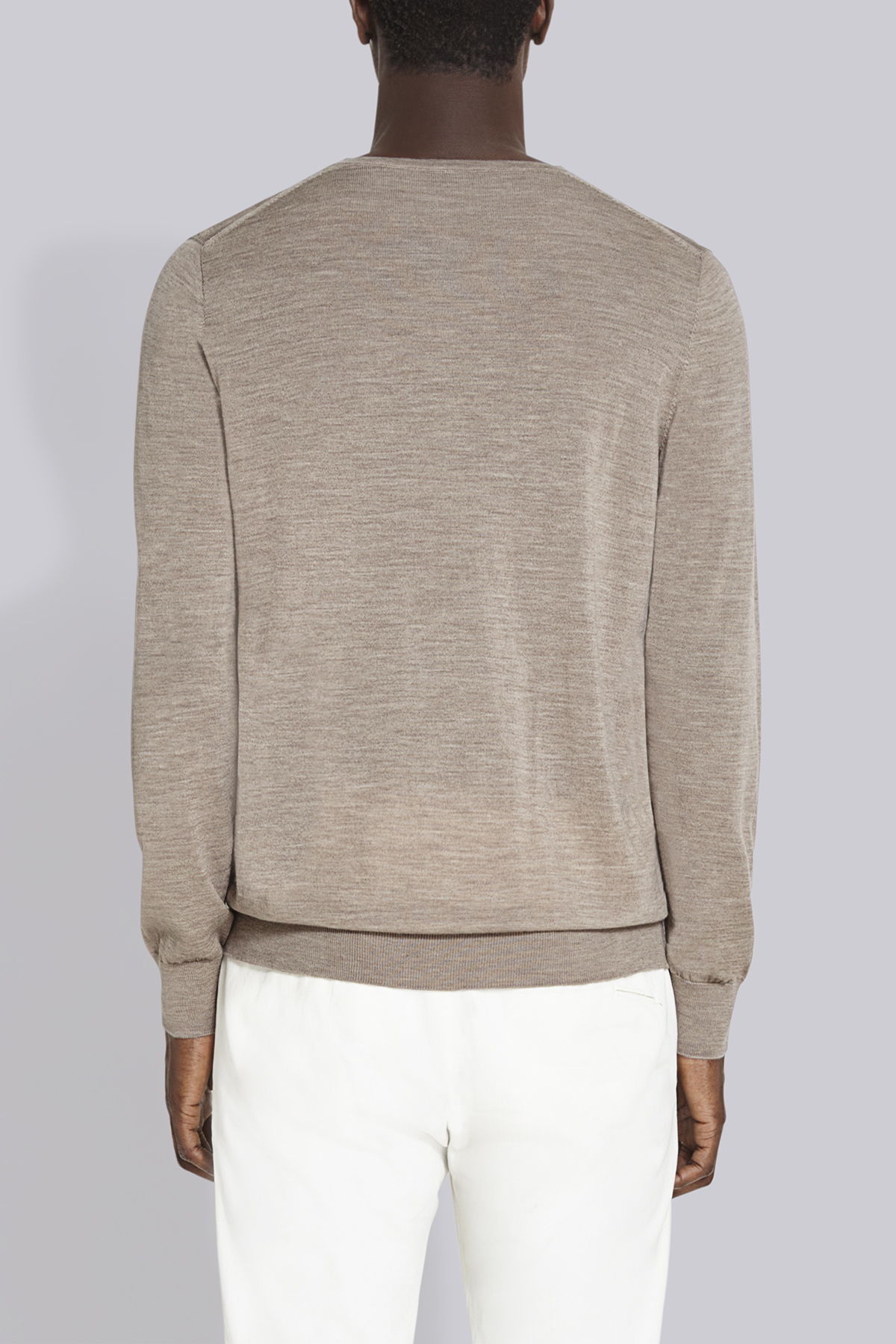 Men’s Merino V-Neck Sweater: Classic Fit