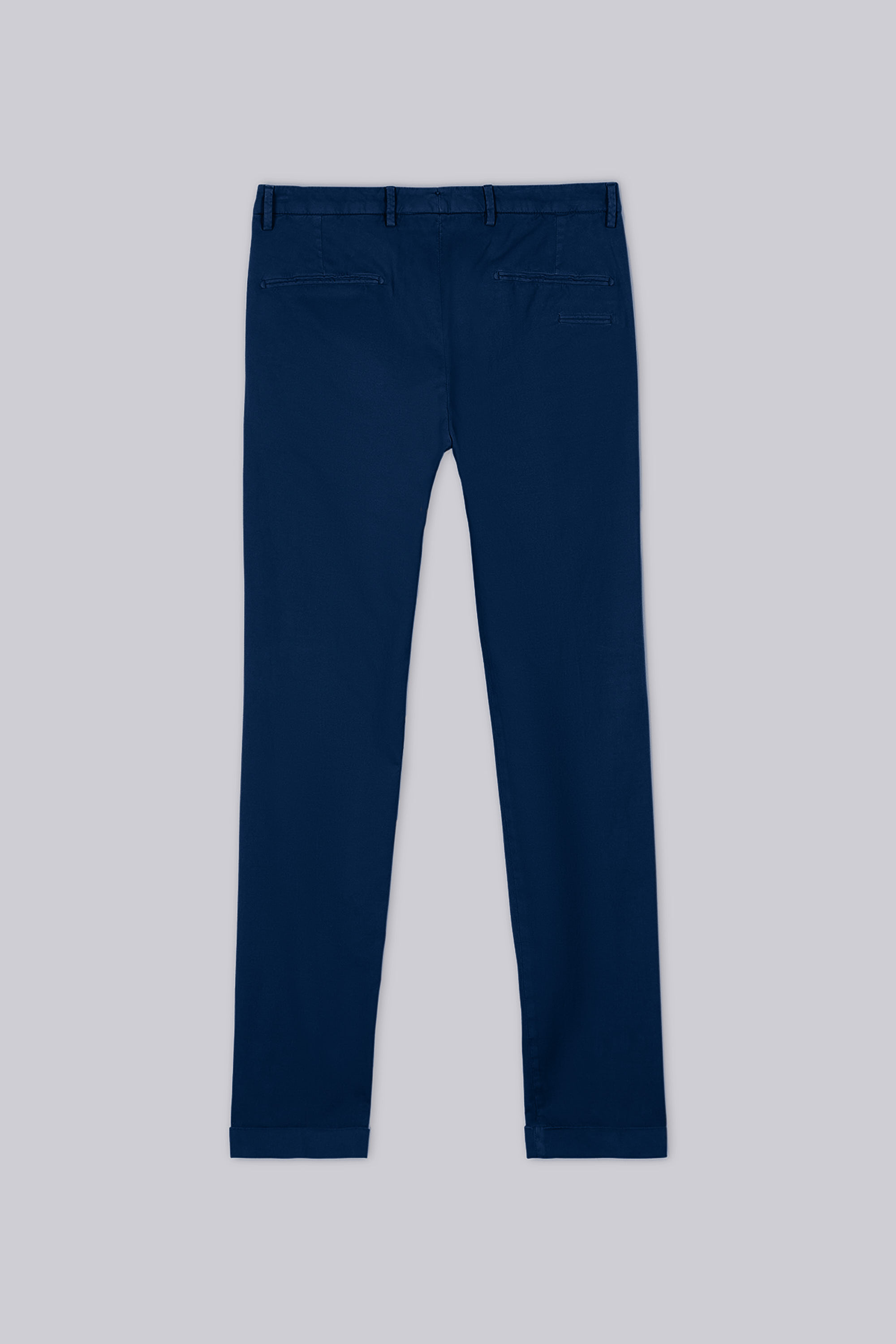 The Gulla Classic Cotton Trousers - Slim Cut
