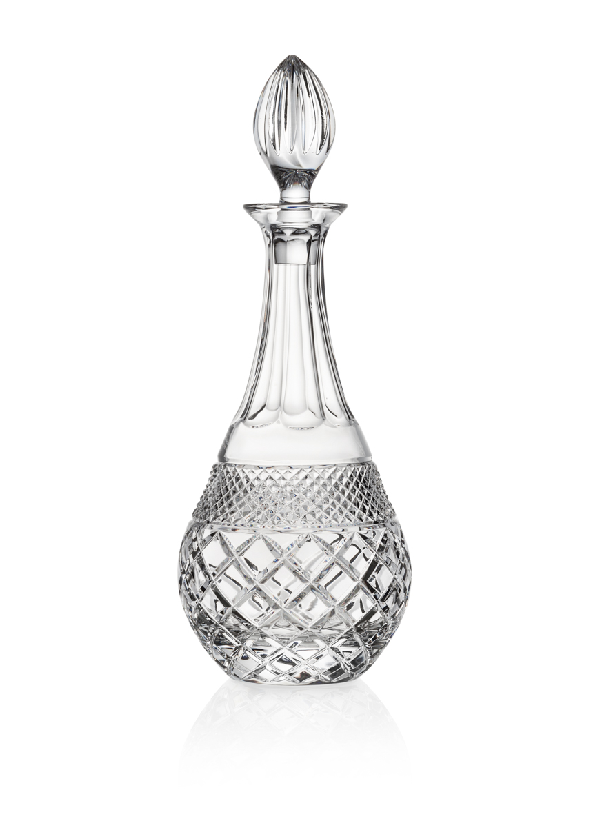 The Bohemian Crystal Wine Decanter (1000 ml) - Double Diamond