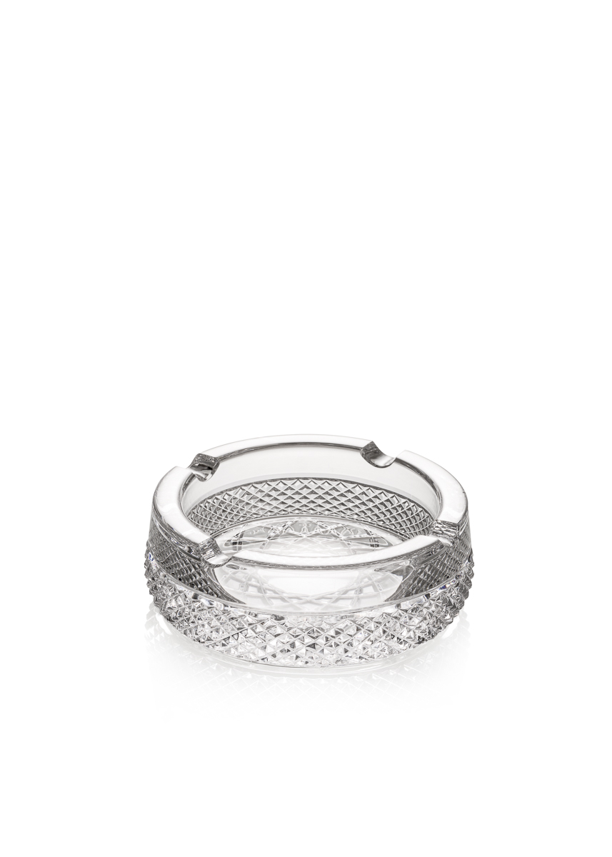 The Bohemian Crystal Ashtray (13 cm) - Double Diamond