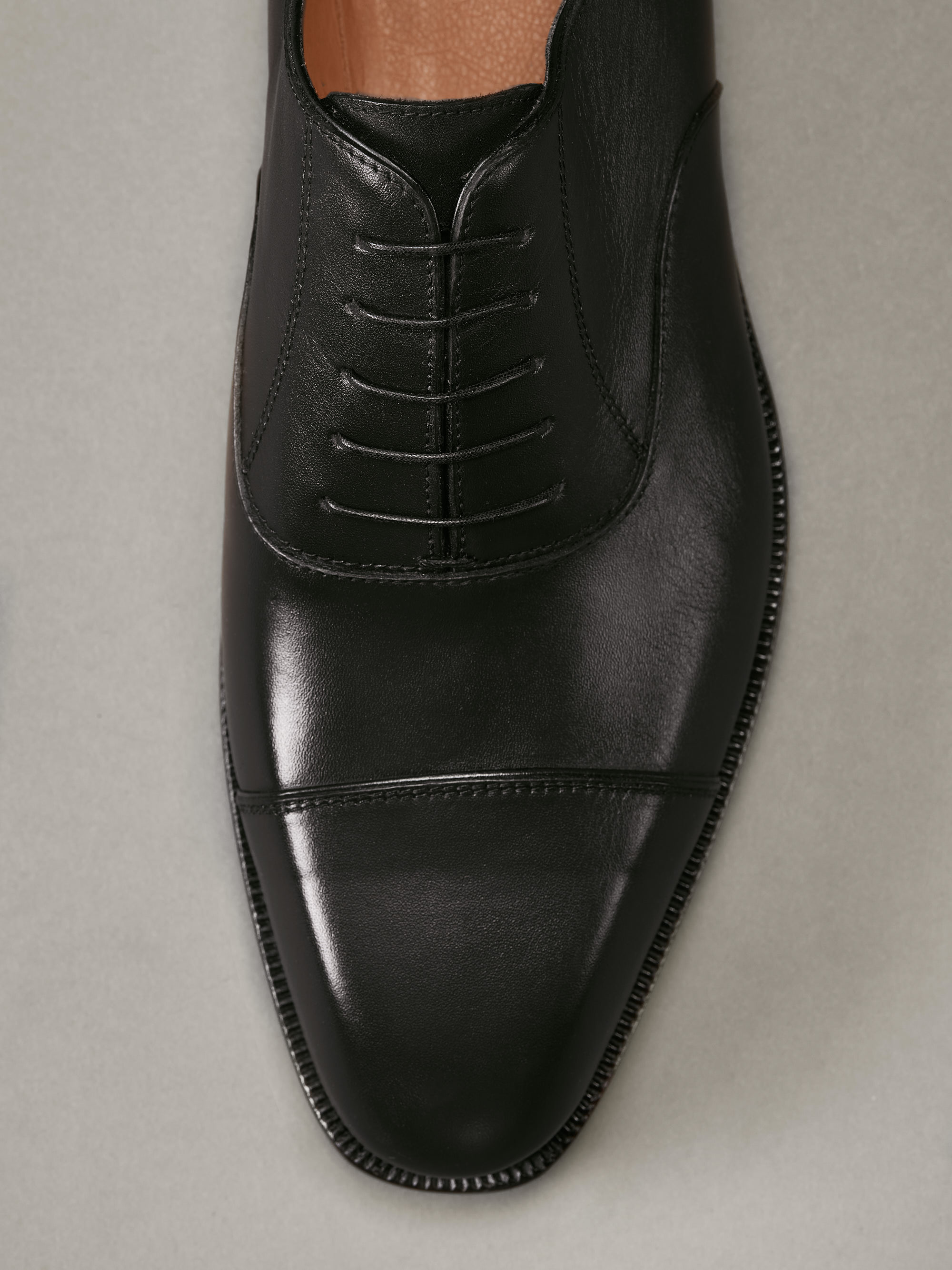 The Hand-Welted Cap-Toe Oxford Shoes - Last 001