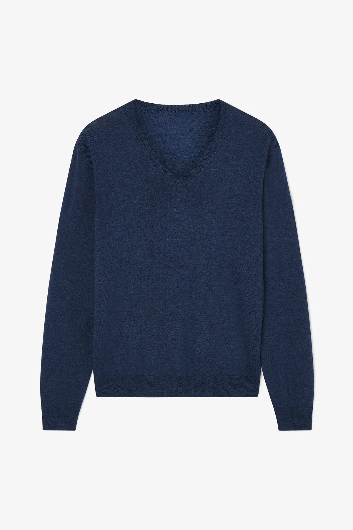 The Perfect Men's Extrafine Merino Wool V-neck