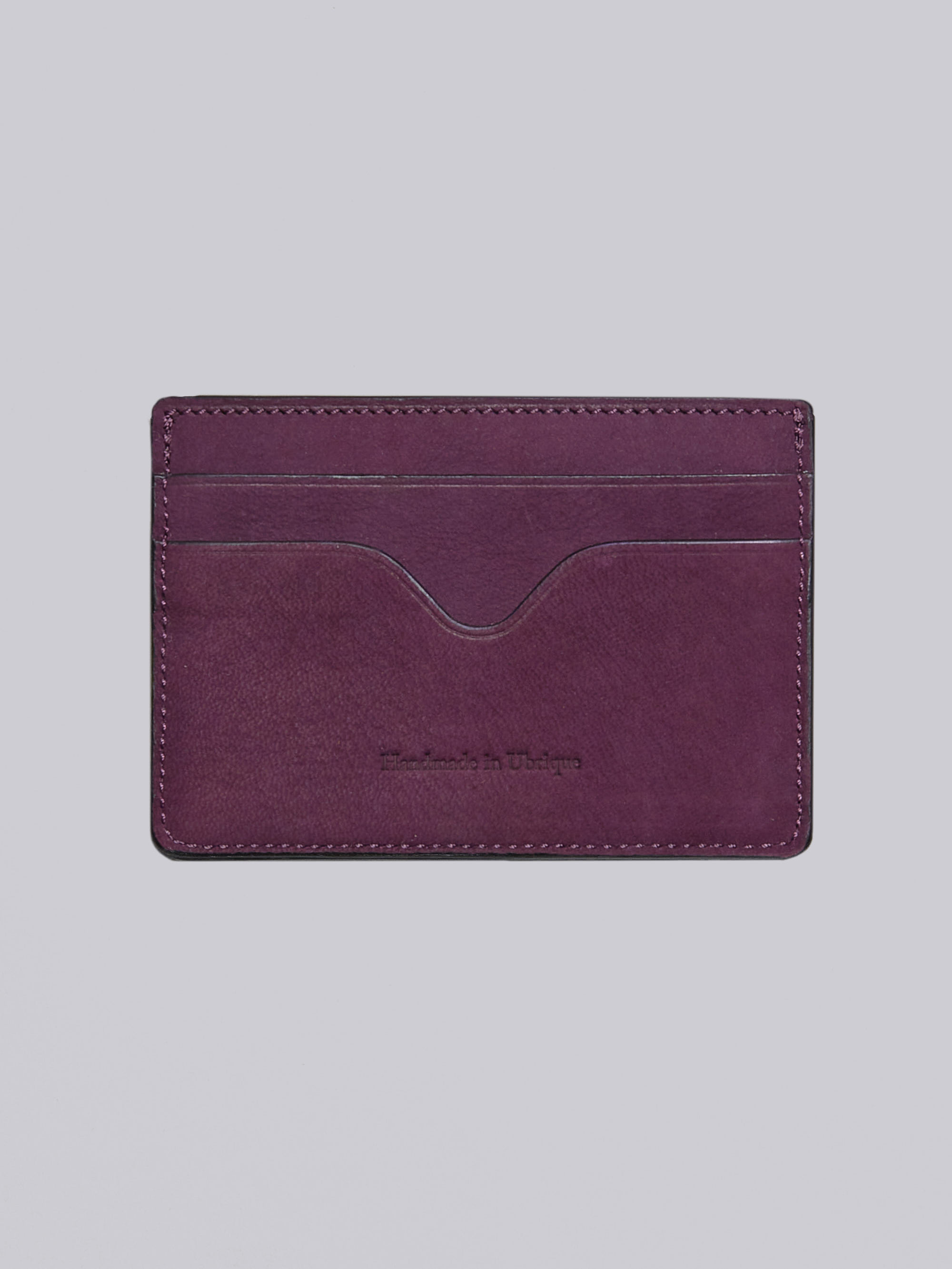 The Classic Cardholder in Nubuck